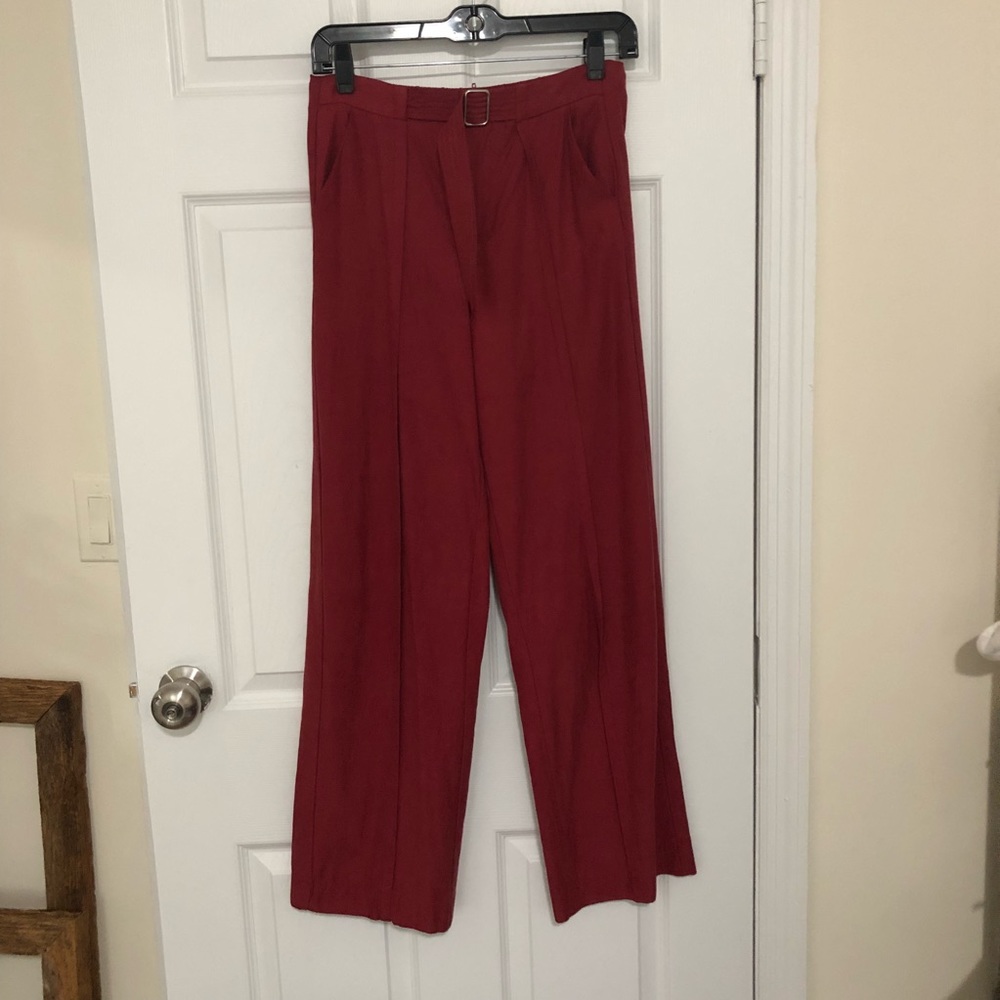 Zara Red Pants